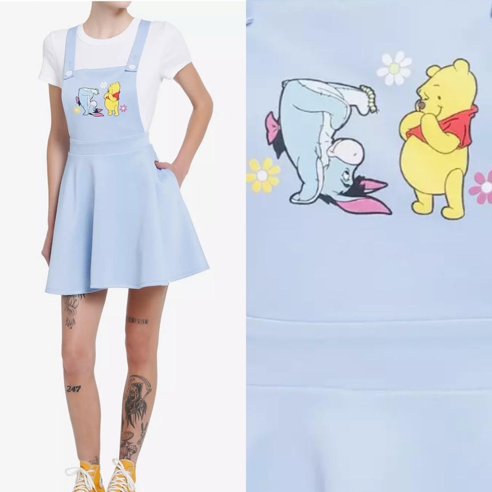 NWT Disney Winnie The Pooh Duo Scuba Skirtall